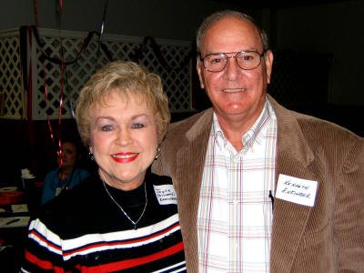 Joyce Kitchens Enfinger (Class of '61) and husband Kenneth join the party.