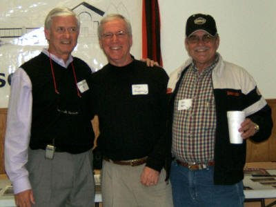 Greg Wilkes, Larry Griggers and Van Page represented the Class of '66.