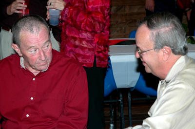 All the classmates were excited about seeing Chris McRae at the reunion and doing well after his very serious illness earlier in the year.