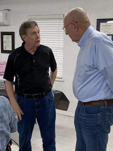 Billy is flabbergasted when John tells him how hard he hit that Vidalia player!