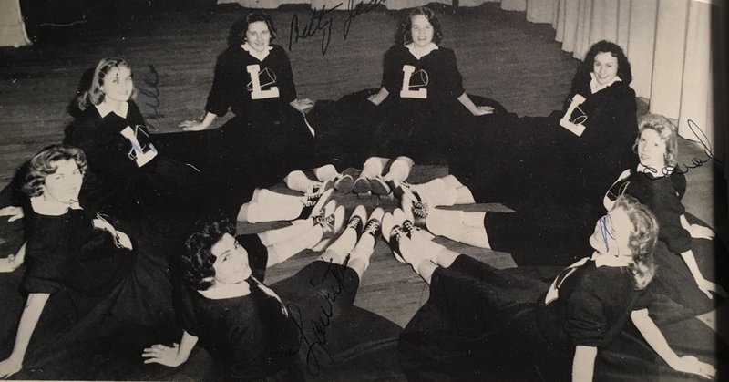 1959-60 Basketball Cheerleaders