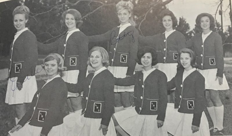1964 Football Cheerleaders